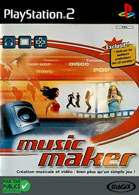 MAGIX Music Maker  (Deluxe Edition) box cover front